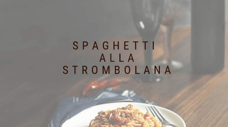 spaghetti alla strombolana - Eolie Vacanze - Spaghetti alla strombolana