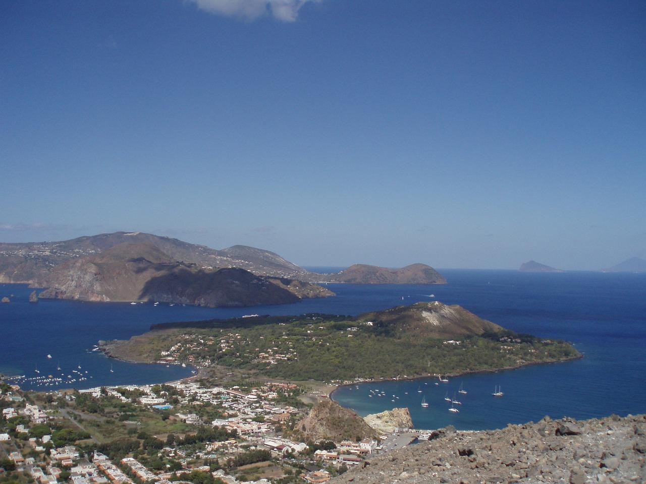 isola vulcano
